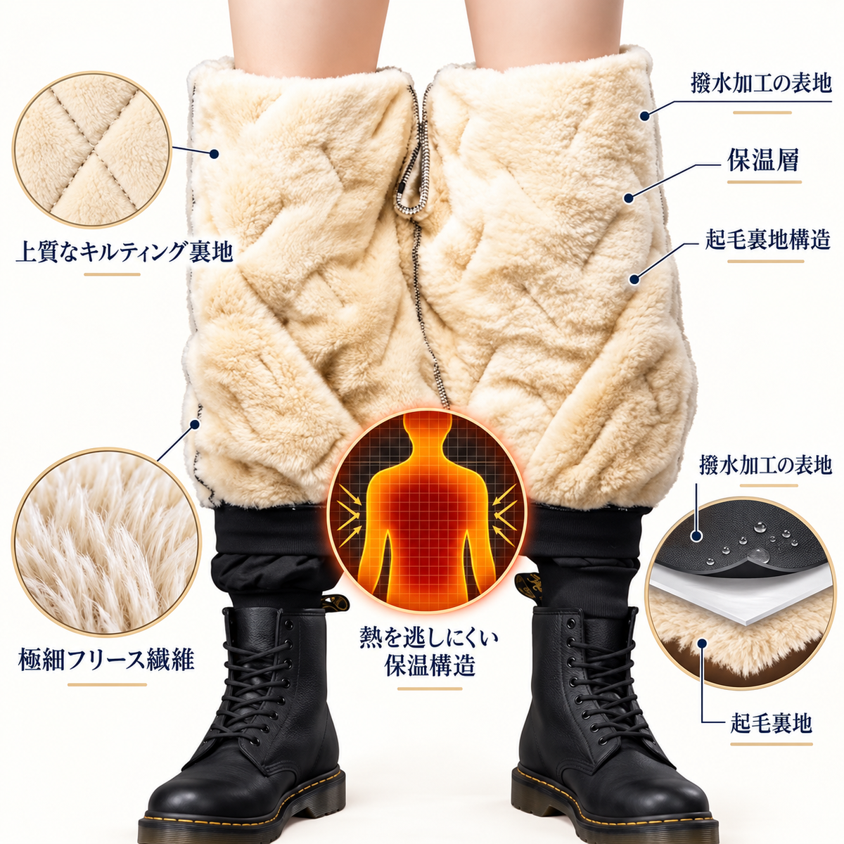 【売上No.1獲得】NEW SPORT | 男女兼用 裏起毛パンツ
