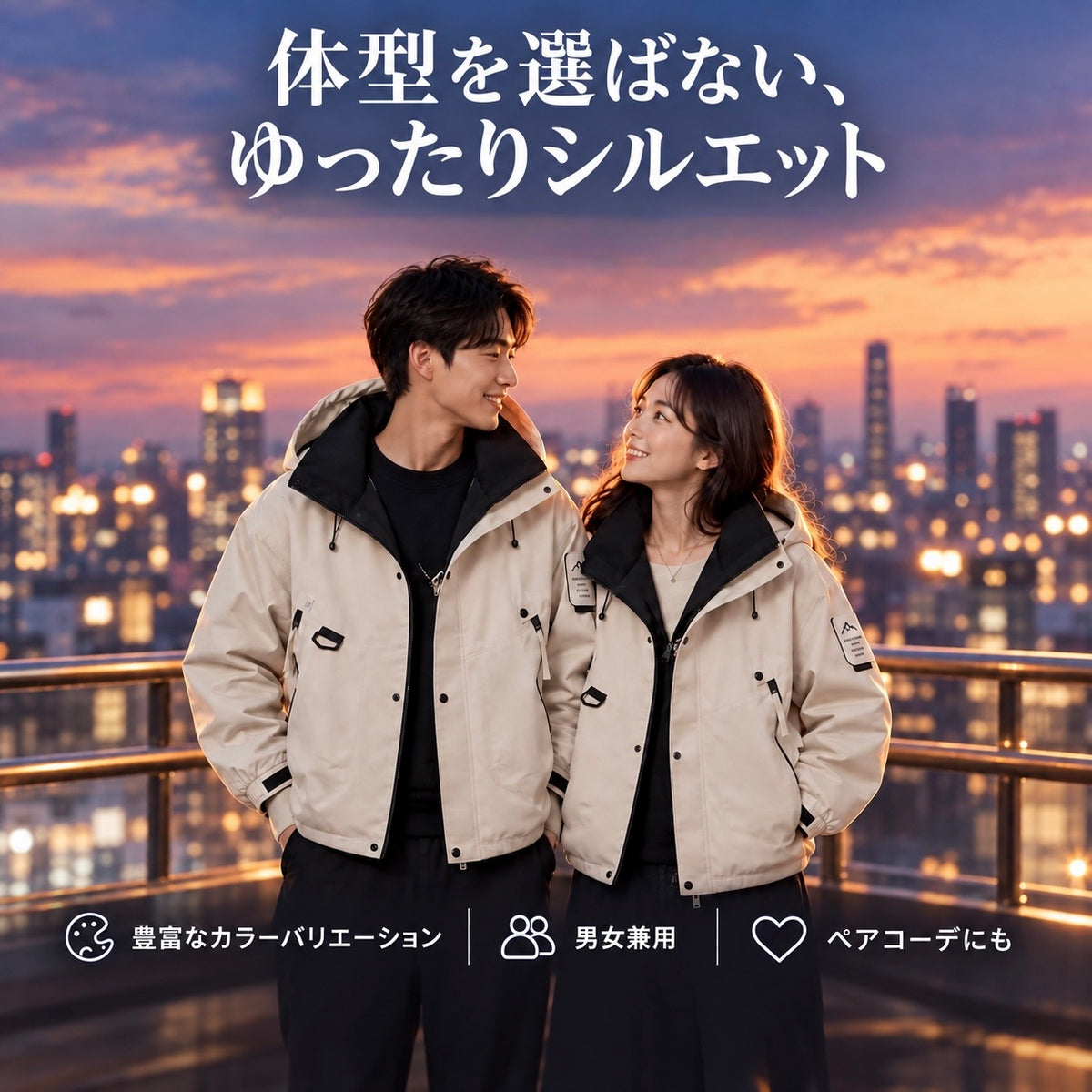 FASHIONABLE | マウンテンパーカー　男女兼用
